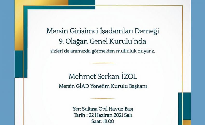 Mersin GİAD’da seçim günü