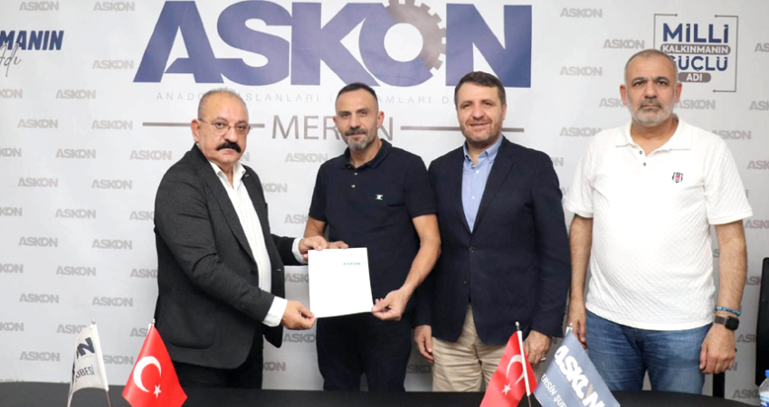 Gökhan Etem Babaoğlu ve Ali Kütük, ASKON Mersin üyesi oldu
