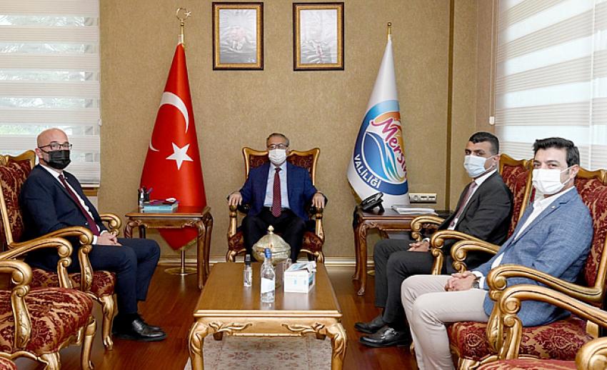 Baro Başkanı Özdemir’den Vali Su’ya Ziyaret