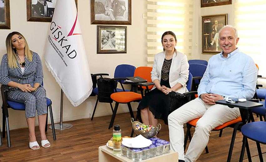 Başkan Gültak’tan GİŞKAD’a ziyaret