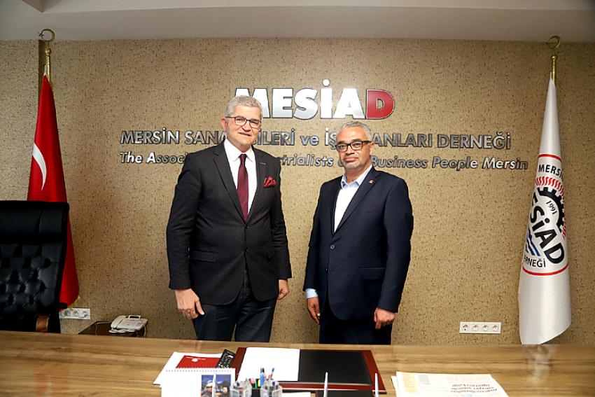 Gültekin Uğur'a Mersin iş dünyasından tam destek